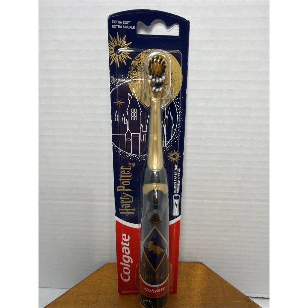 Colgate Kids' Harry Potter Battery Powered Toothbrush - Hufflepuff